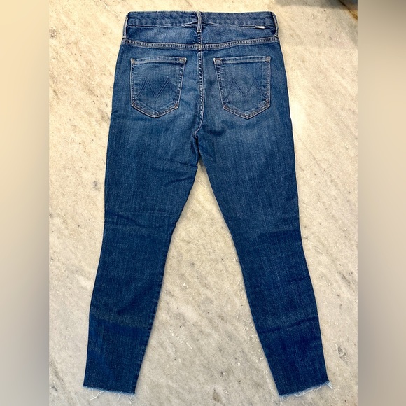 Mother Jeans High Waisted Double Looker Ankle Fray - 28 - EUC - Picture 5 of 8